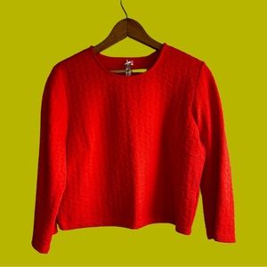 Mekimi 3/4 Sleeve Cropped Top